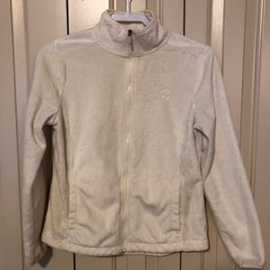 IZod White Fuzzy Jacket